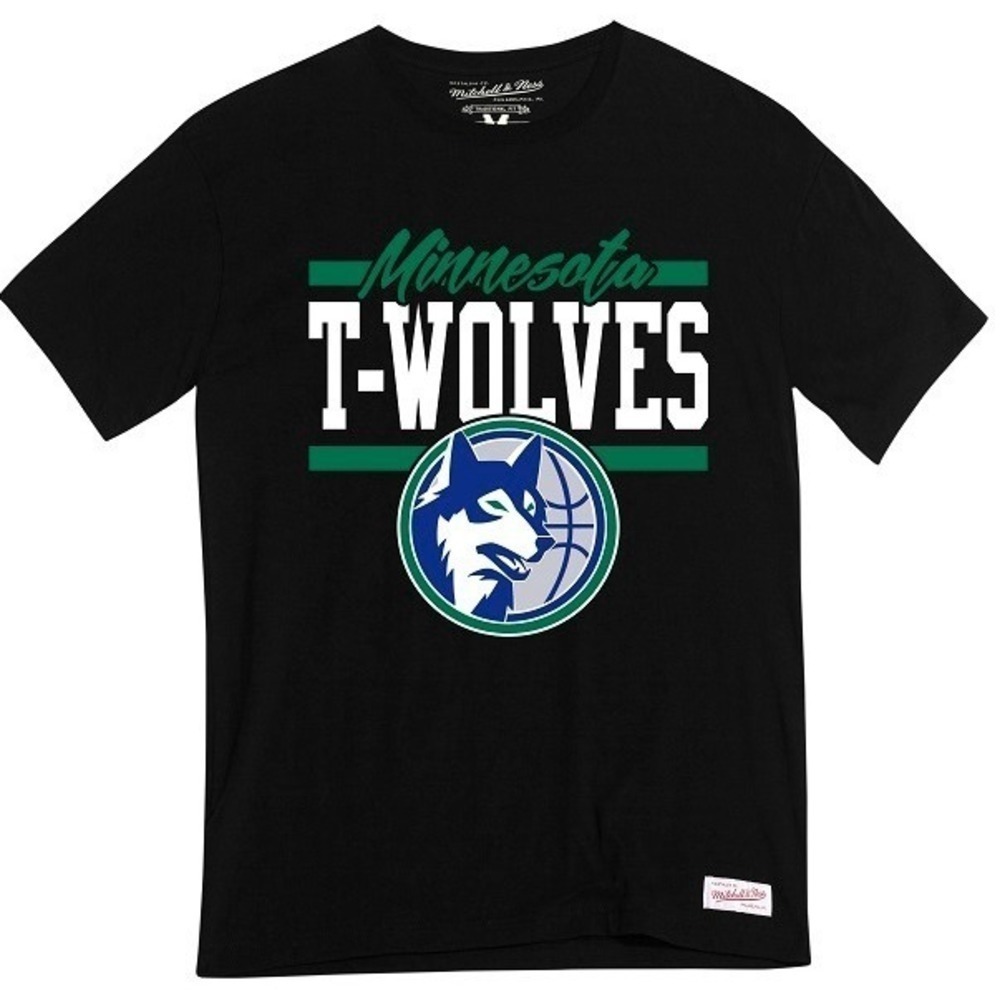 Mitchell Ness Off Season Minnesota Timberwolves Tee Gift